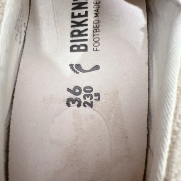 Birkenstock Oswego Casual Shoe Loafer Sandcastle Canvas Womens EU 36 US 5- 5.5 - Picture 11 of 11